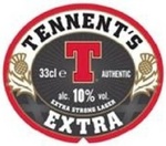 T AUTHENTIC TENENT'S EXTRA EXTRA STRONG LAGER 10%