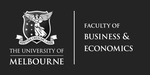 THE UNIVERSITY OF MELBOURNE FACULTY OF BUSINESS & ECONOMICS POSTERA CRESCAM LAUDE