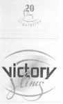 VICTORY SLIMS 20 SLIMS CIGARETTES