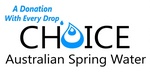 A DONATION WITH EVERY DROP CHOICE AUSTRALIAN SPRING WATER