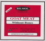 HALAL BILMOL GOURMET FOODS GOAT MEAT WITHOUT BONES DISTRIBUTOR BY D.H.B. TRADING PTY.LTD.