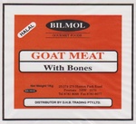 HALAL BILMOL GOURMET FOODS GOAT MEAT WITH BONES DISTRIBUTOR BY D.H.B. TRADING PTY.LTD.