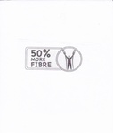 50% MORE FIBRE