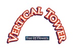 VERTICAL TOWER TREE OF FLOWERS