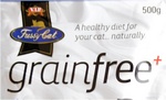 V.I.P. PETFOODS FUSSY CAT GRAINFREE+ A HEALTHY DIET FOR YOUR CAT... NATURALLY.