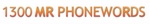 1300 MR PHONEWORDS