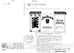 F.JEREMIAH BEAM JAMES B. BEAM JIM BEAM B