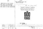 THE 600 GROUP OF COMPANIES