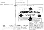 COURVOISIER THE BRANDY OF NAPOLEON FOURNISSEUR BREVETE DES COURS ETRANGERES