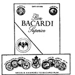 CARTA DE ORO RON BACARDI