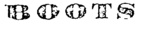 BOOTS