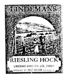 LINDEMANS  RIESLING HOCK  LINDEMANS WINES PTY LTD
