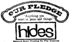 HIDES OUR PLEDGE ANYTHING YOU WANT IN JEANS AND THINGS