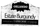 ORLANDO ESTATE BURGUNDY