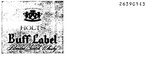 HOLT'S BUFF LABEL