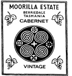 MOORILLA ESTATE                                                       BERRIEDALE TASMANIA                                                   CABERNET VINTAGE