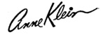 ANNE KLEIN