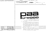 Paa PLYWOOD