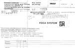 FOGA SYSTEM