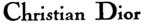 CHRISTIAN DIOR