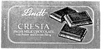 LINDT CRESTA SWISS MILK CHOCOLATE WITH PRALINE AND COCONUT FILLING