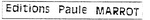 EDITIONS PAULE MARROT