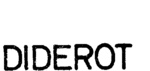 DIDEROT