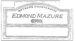 EDMOND MAZURE 1980