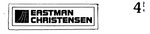 EASTMAN CHRISTENSEN