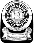 COOPER & SONS LTD BEST EXTRA STOUT BREWED EXPRESSLY NATURALLY BREWED UPPER KENSINGTON BREWERY