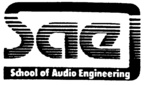 SAE                                                                   SCHOOL OF AUDIO ENGINEERING