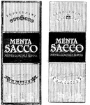 MENTA SACCO ; PEPPERMINT ; G.R. SACCO ; MENTA GLACIALE ALPINA