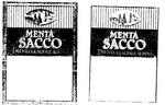 MENTA SACCO ; MENTA GLACIALE ALPINA