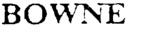 BOWNE