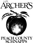 GW ARCHER'S                                                           PEACH COUNTY SCNAPPS