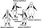 RONALD MCDONALD                                                       M