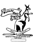 WALLABY HATS PURE FUR FELT MADE IN AUSTRALIA MANUFACTURED BY MELBOURNE HATS AUSTRALIA