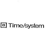 TIME/SYSTEM