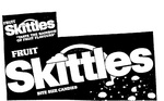 SKITTLES                                                              TASTE THE RAINBOW OF FRUIT FLAVOURS                                   BITE SIZE CANDIES                                                     FRUIT