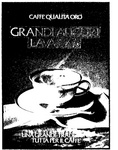GRANDI AUGURI LAVAZZA CAFFE QUALITA ORO UNA GRANDE TRADIZIONE TUTTA PER IL CAFFE