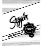 STEGGLES                                                              MORE MEAT-LESS FAT                                                    CHAMPION BREED