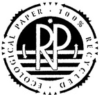 RP ECOLOGICAL PAPER 100% RECYCLED