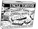 UNCLE TOBYS NEW CHEWY YOGHURT TOPPS MUESLI BARS FRUIT SALAD & YOGHURT