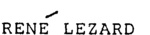 RENE LEZARD
