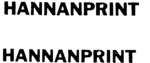 HANNANPRINT
