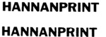 HANNANPRINT