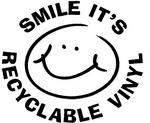 SMILE IT'S RECYCLABLE VINYL