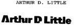 ARTHUR D LITTLE