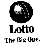 LOTTO THE BIG ONE.                                                    1