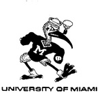 UNIVERSITY OF MIAMI M HURRICANES